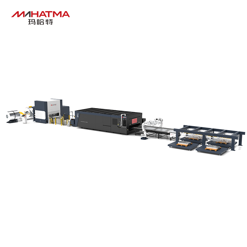 顛覆機(jī)柜制造成本！薄板激光開卷落料線提升材料利用率98%